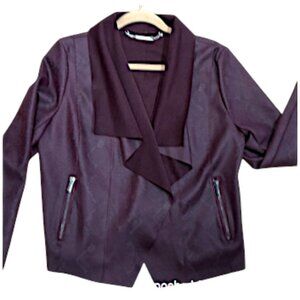 WHBM Maroon/burgundy Jacket M